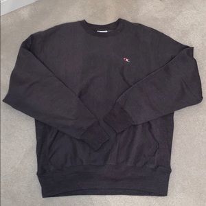 Dark Gray Champion Crewneck